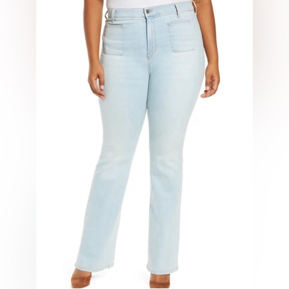 Veronica Beard Florence High Waist Flare Jeans Size 15‎